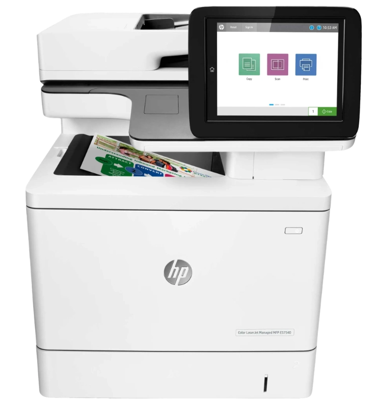 LaserJet Managed E57540